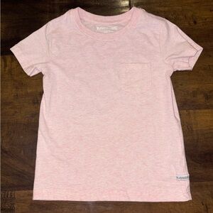 Rugged Butts Light Pink Short Sleeve Tee for Kids